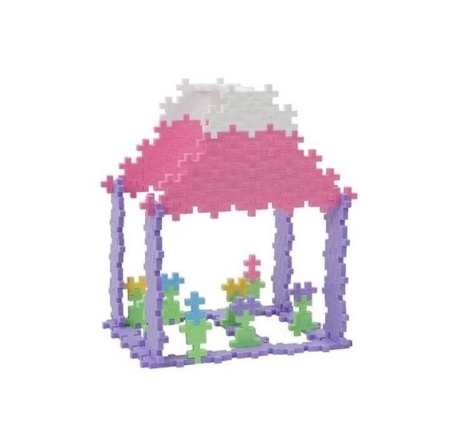 Building Kit Plus-Plus Mini Mix 600pcs (Pastel/Neon) + 2 Base Plates