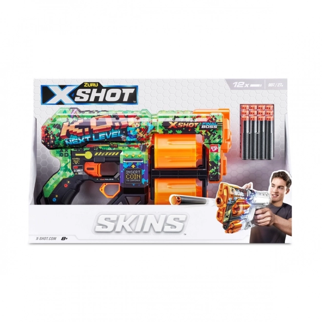 X-Shot Skins Dread Schietpistool met 12 pijlen, versie B