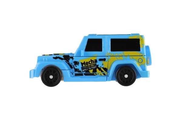Transformer robot blauw