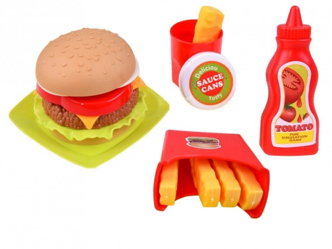 Kids Kitchen Set with Waffles and Accessories