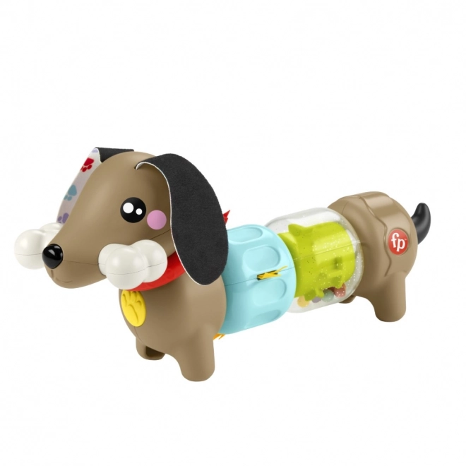 Fisher-Price Rattling and Clacking Dachshund Toy