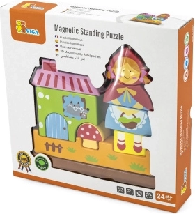 Wooden Magnetic Puzzle Viga – Little Red Riding Hood