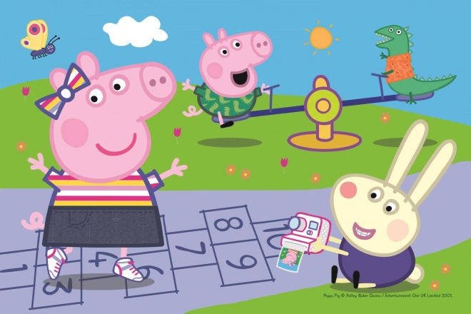 Minipuzzel Peppa Big - 54 stukjes