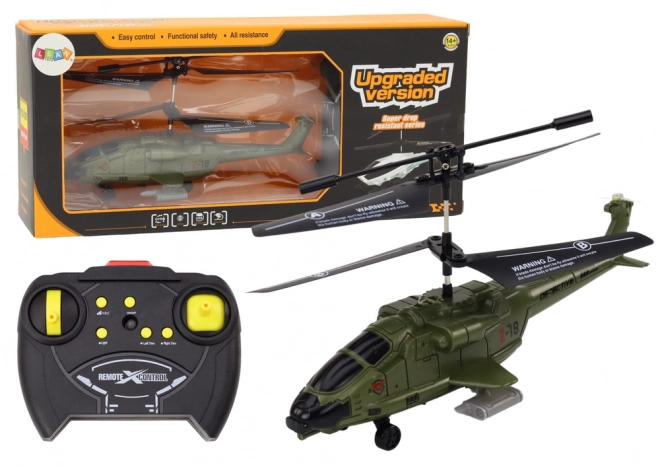 Hélicoptère RC militaire avec gyroscope