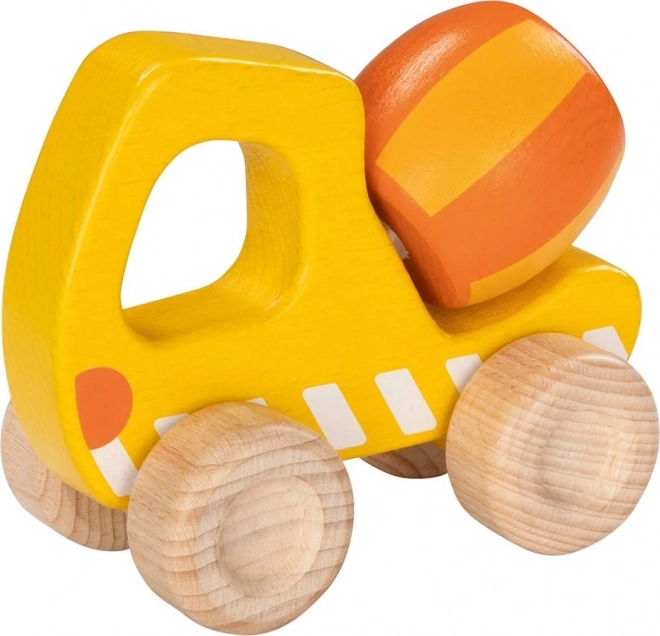 GOKI wooden toy cement mixer