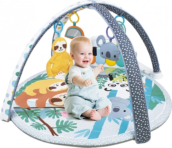 Tapis de jeu doux au motif jungle
