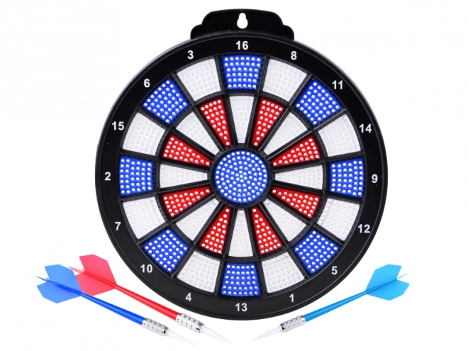 Trezní dartbord met 3 darts