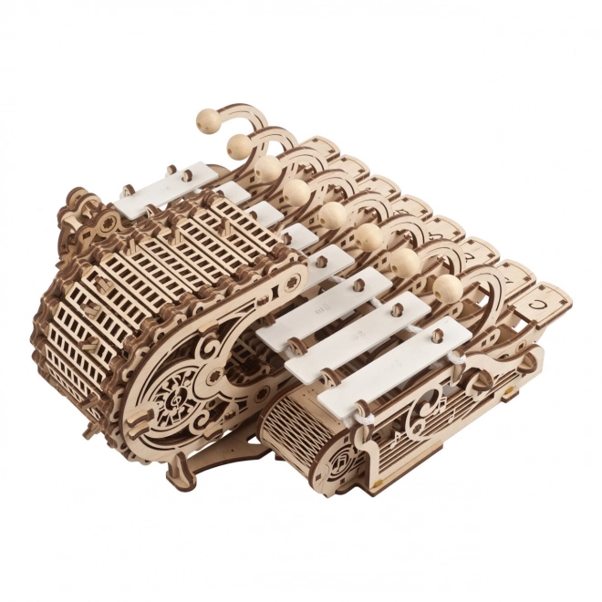 Ugears hölzernes mechanisches Modell Musikinstrument Celesta