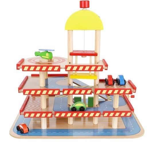 Houten parkeergarage