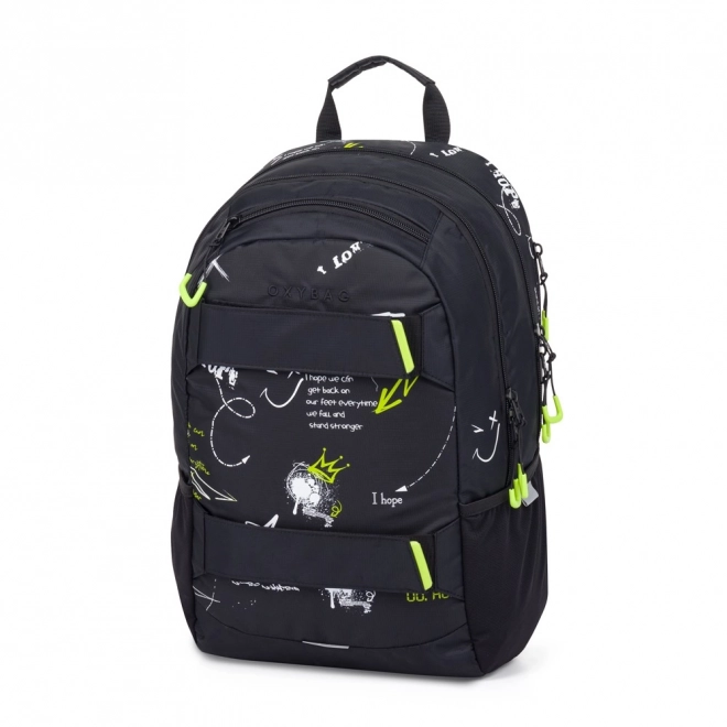Studentenrugzak OXY Sport Graffiti met etui