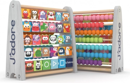 Wooden Abacus with Alphabet