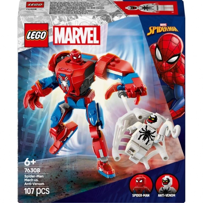 Mech Spider-Man vs. Anti-Venom van LEGO