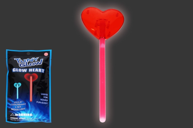 Lichtgevende toverstaf met hart