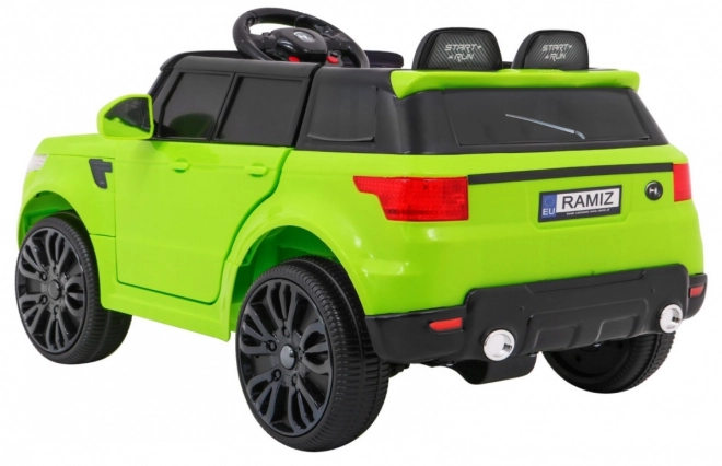Elektrische auto Land Rapid Racer groen