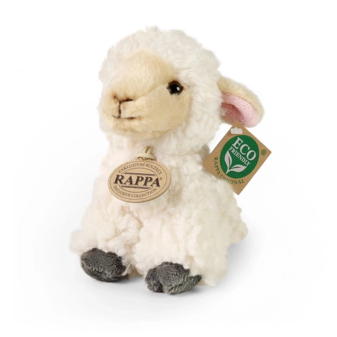 Rappa Pluche Schaap Zittend 16 cm – Milieuvriendelijk