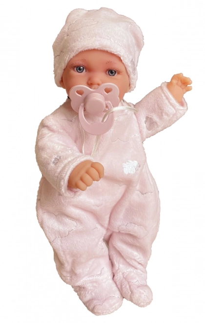 Antonio Juan 1235 PETIT - realistische babypop met speciale bewegingsfunctie en zacht stoffen lichaam - 27 cm
