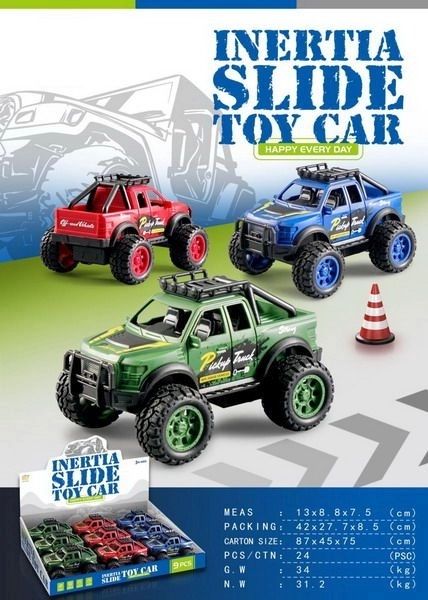 Terreinwagen met vliegwiel