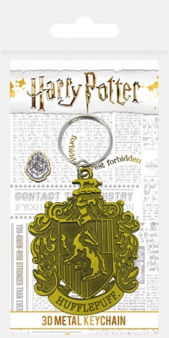 Metall-Schlüsselanhänger Harry Potter - Hufflepuff