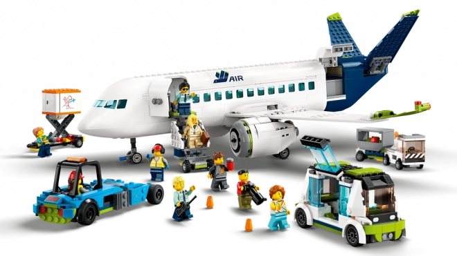 Lego Stad passagiersvliegtuig