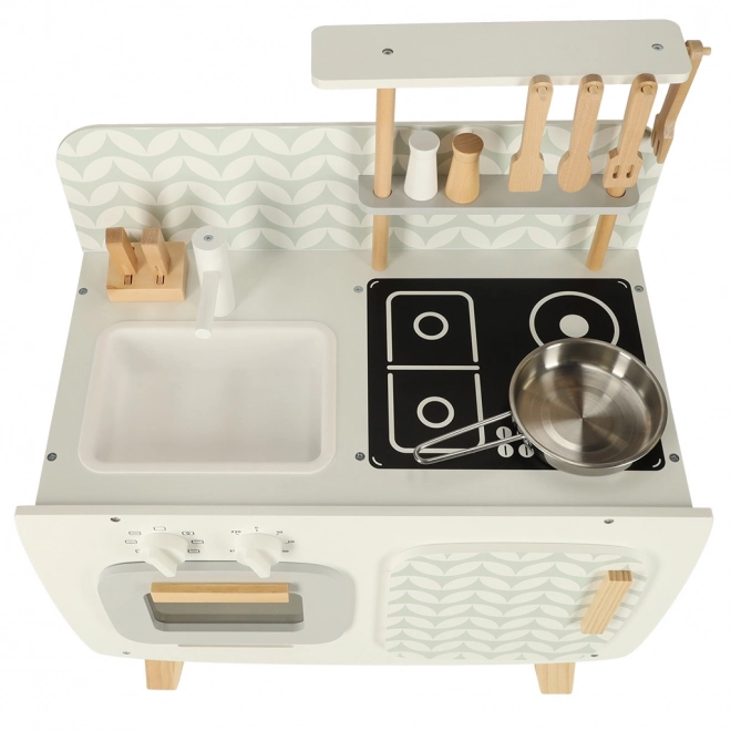 Houten kinderkeuken Lulilo retro