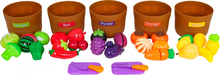 Kleuren leren en sorteren door spel