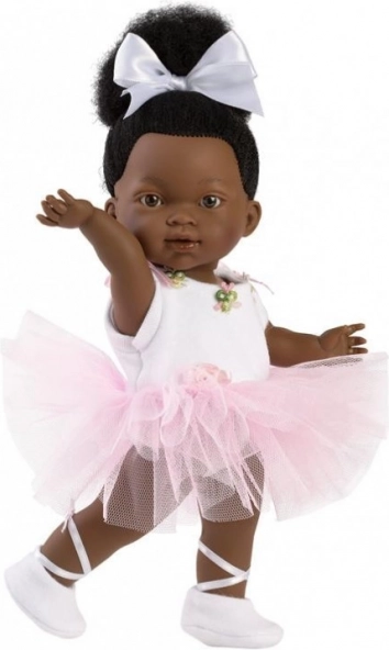 Pop Zoe ballerina met bloemen 28 cm