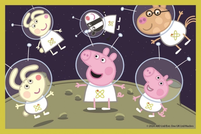 CLEMENTONI Afbeeldingsblokken Peppa Big, 6 blokken