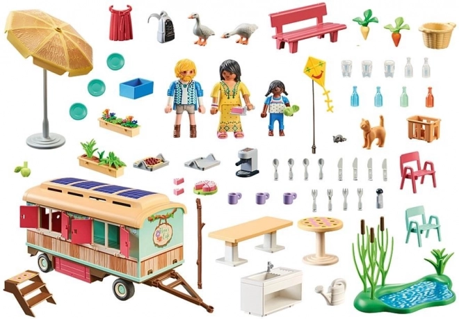 Gezellige koffiewagen van Playmobil Country
