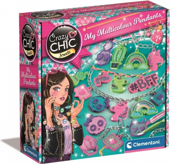 Crazy Chic Bijoux : Mes breloques colorées