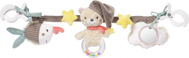 Kinderwagenketting met speeltjes Bruno