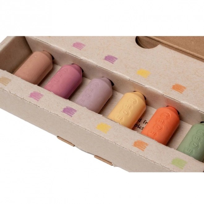 Natürliche Wachsmalstifte Junior Pastelka 6 Stk