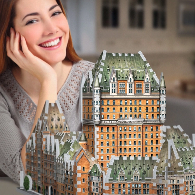 3D Puzzle WREBBIT Le Château Frontenac 865 Pieces