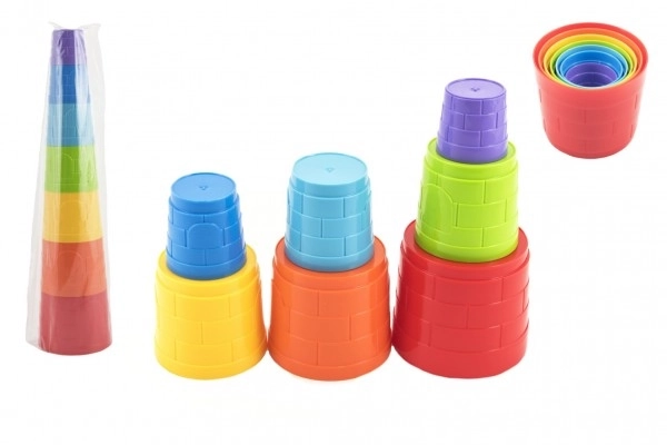 Ronde Kubuspiramide 7 stuks