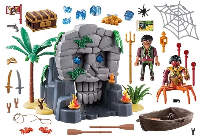 Speelset PLAYMOBIL Piraten - Schedel Eiland