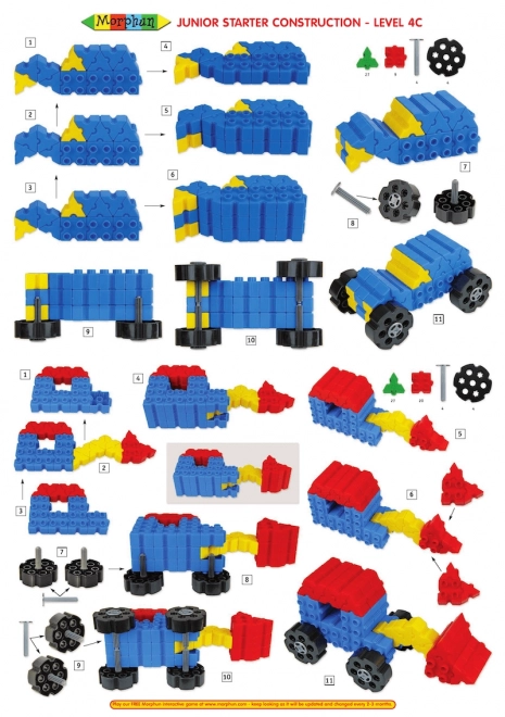 Morphun Starter 600 stks. bouwset voor kinderen