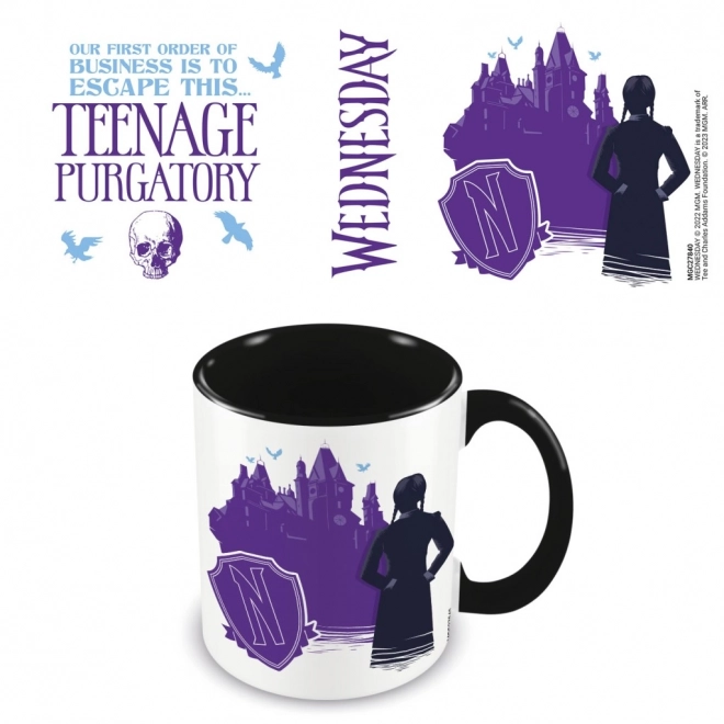Wednesday Teenage Purgatory Mug 315 ml