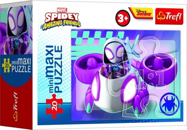 Minipuzzel Spidey en zijn geweldige vrienden