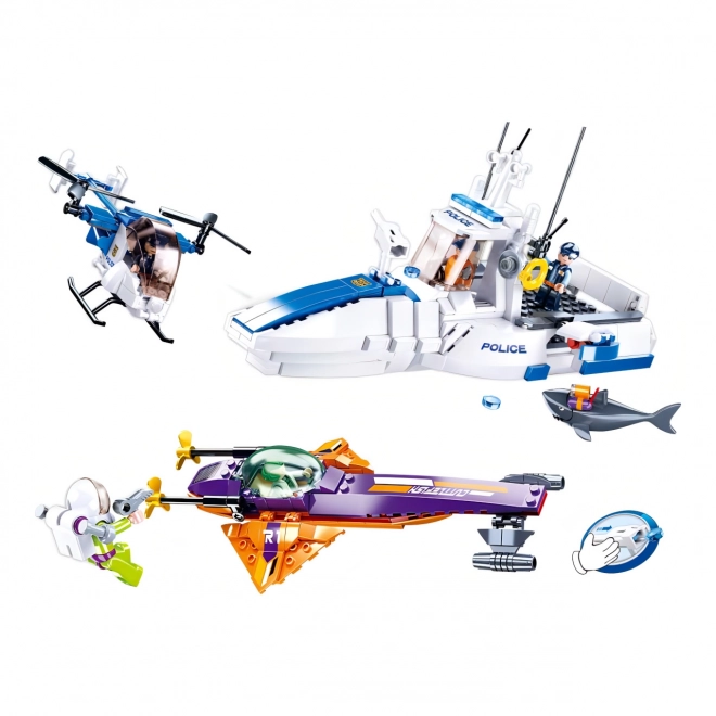Building Set Sluban Catching the Sea Bandit