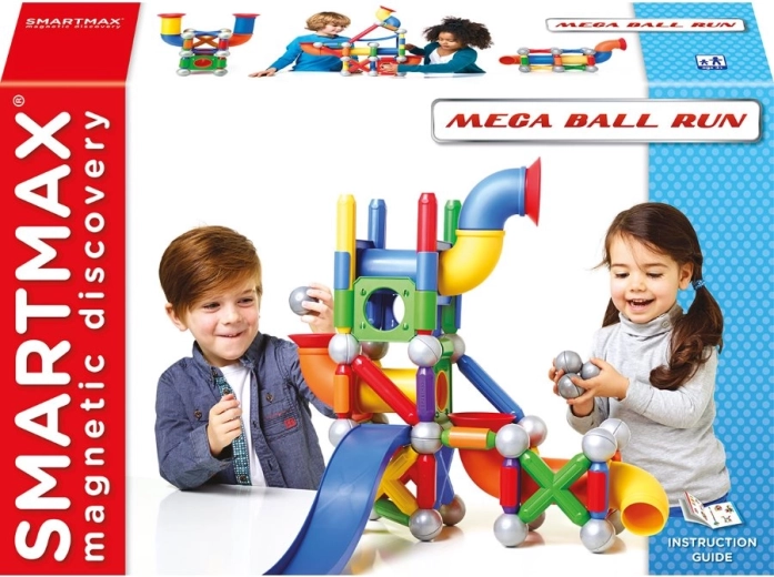 Grote magnetische baan voor kleine bouwers