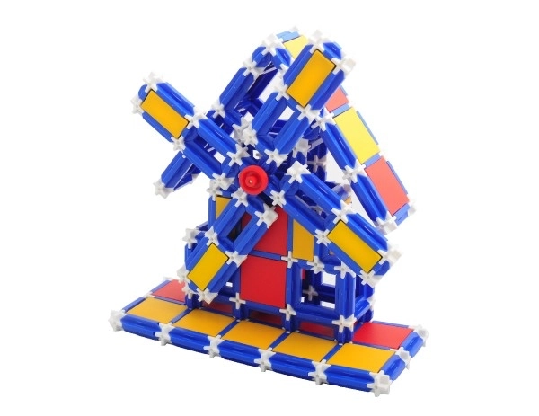 Bouwset SEVA 5 Jumbo kunststof 1064st in plastic doos 40x19x27cm