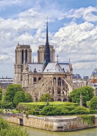 Puzzle 1000 Teile Notre-Dame von Dino