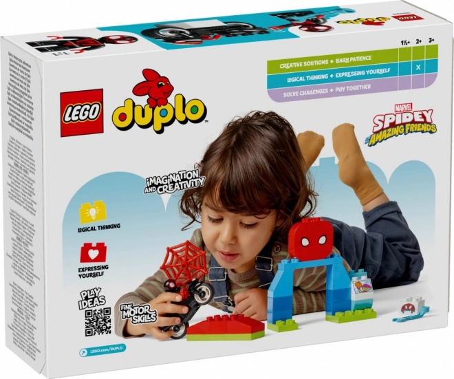 LEGO DUPLO Spidey en Avonturen op de motorfiets