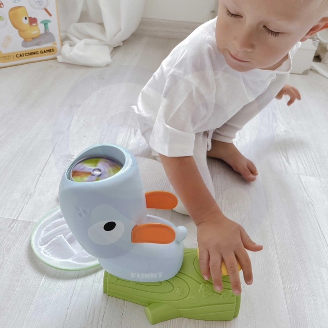Jeu d'adresse Woopie Attrape Frisbee Disque propulseur