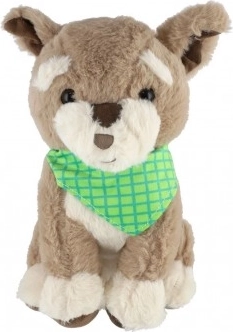 Plüschhund Azorek braun 26 cm