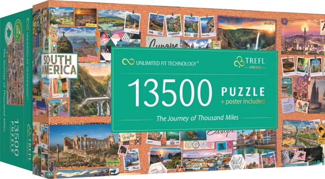 TREFL Puzzel UFT Reizen van duizend mijlen 13500 stukjes
