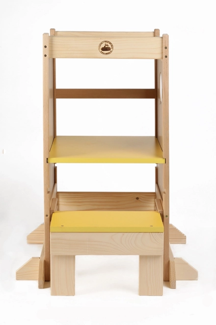 Multifunctionele houten leertoren