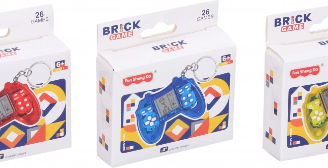 Mini digital gaming console with 26 games