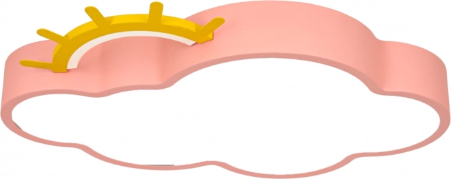 Pink Cloud LED Lamp with Remote Control