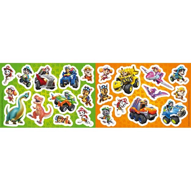 Kleur het in! Paw Patrol Dinosaurussen Redding
