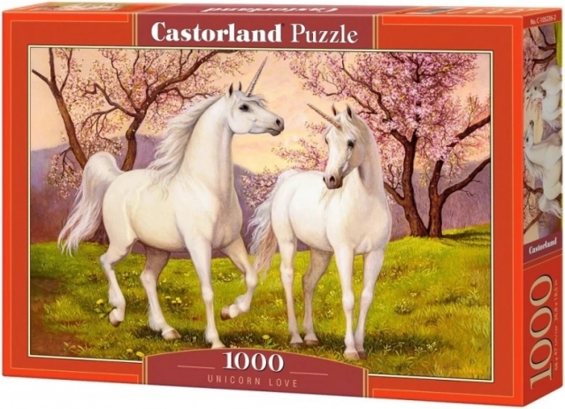 Puzzel 1000 stukjes Verliefde eenhoorns